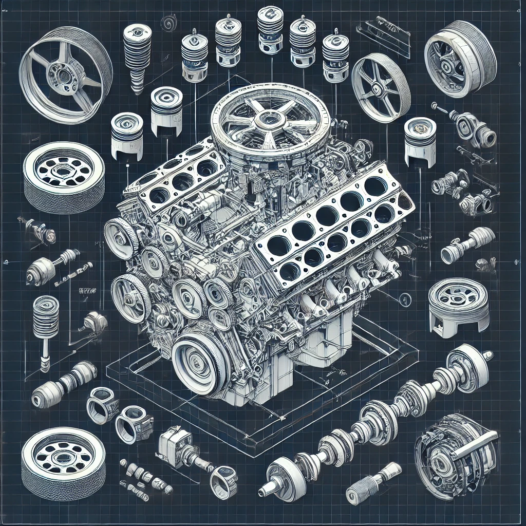 Engine mechanics and internal machinery