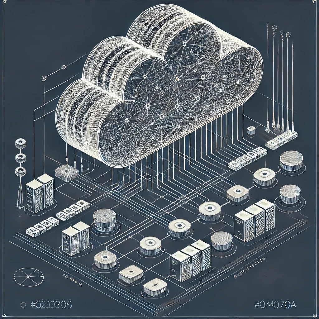 Cloud infrastructure engineering diagram
